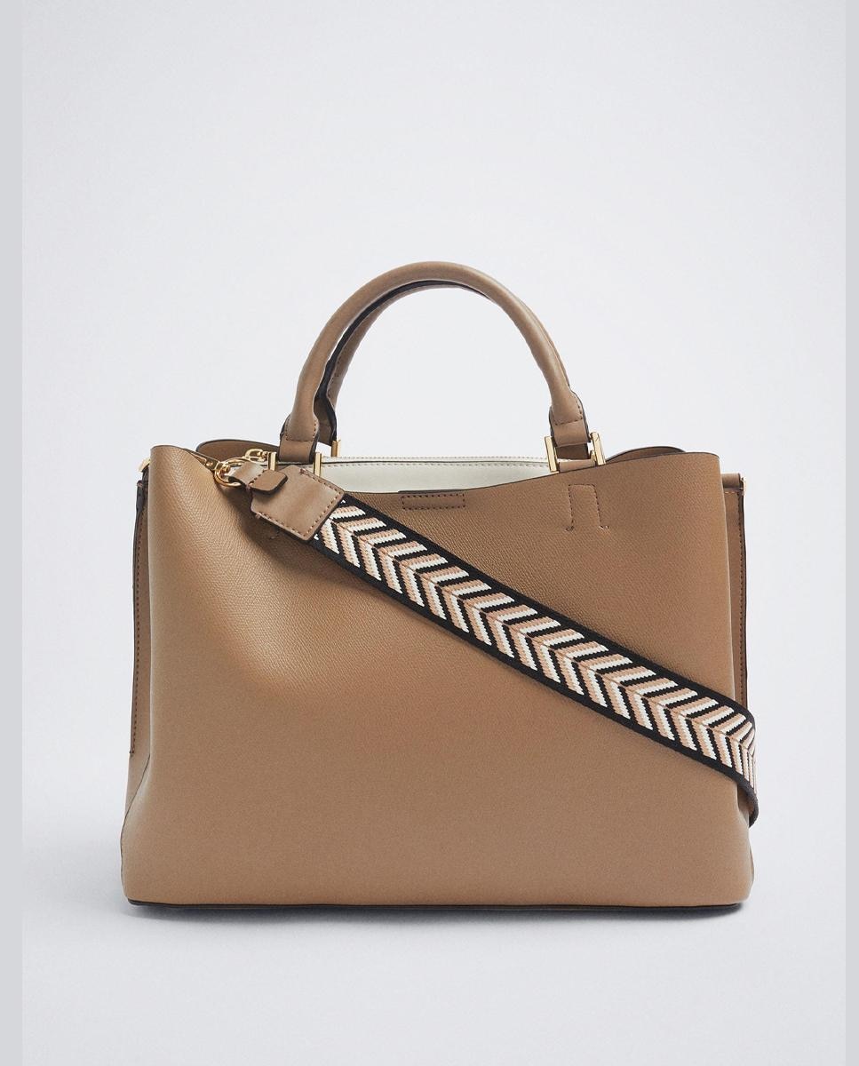 Sac cabas marron