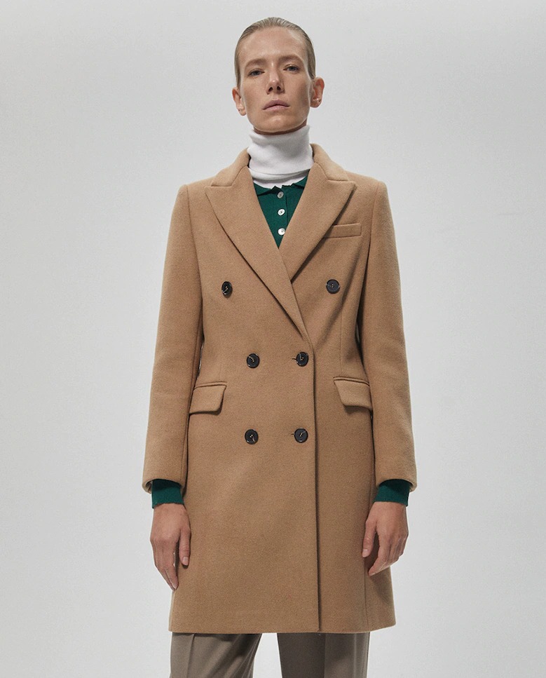 Manteau à double boutonnage Sfera pour homme