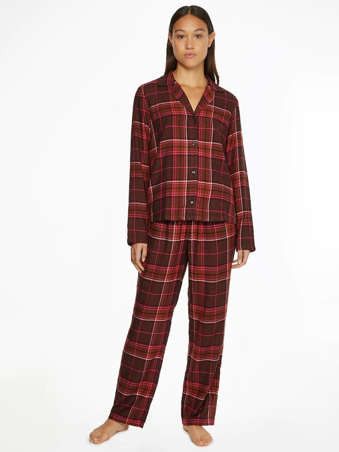 Pyjama en flanelle brossée