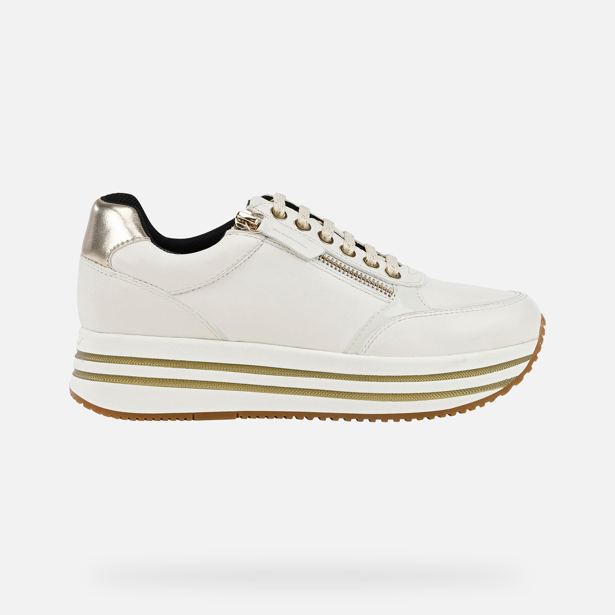 Baskets à semelle haute pour femme au look avant-gardiste qui assure un confort supérieur.
