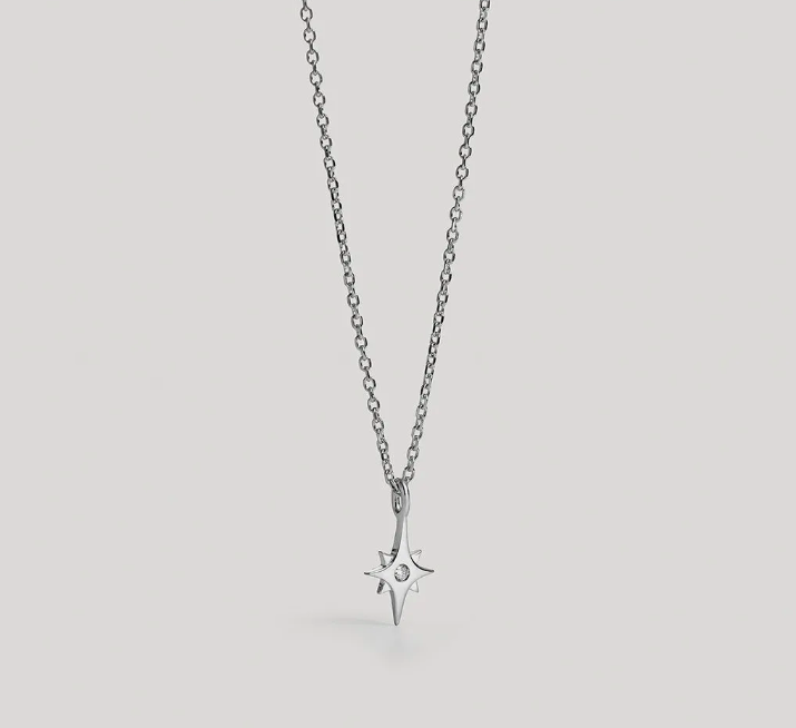 Collier Dis-moi que tu m'aimes POLARIS argent