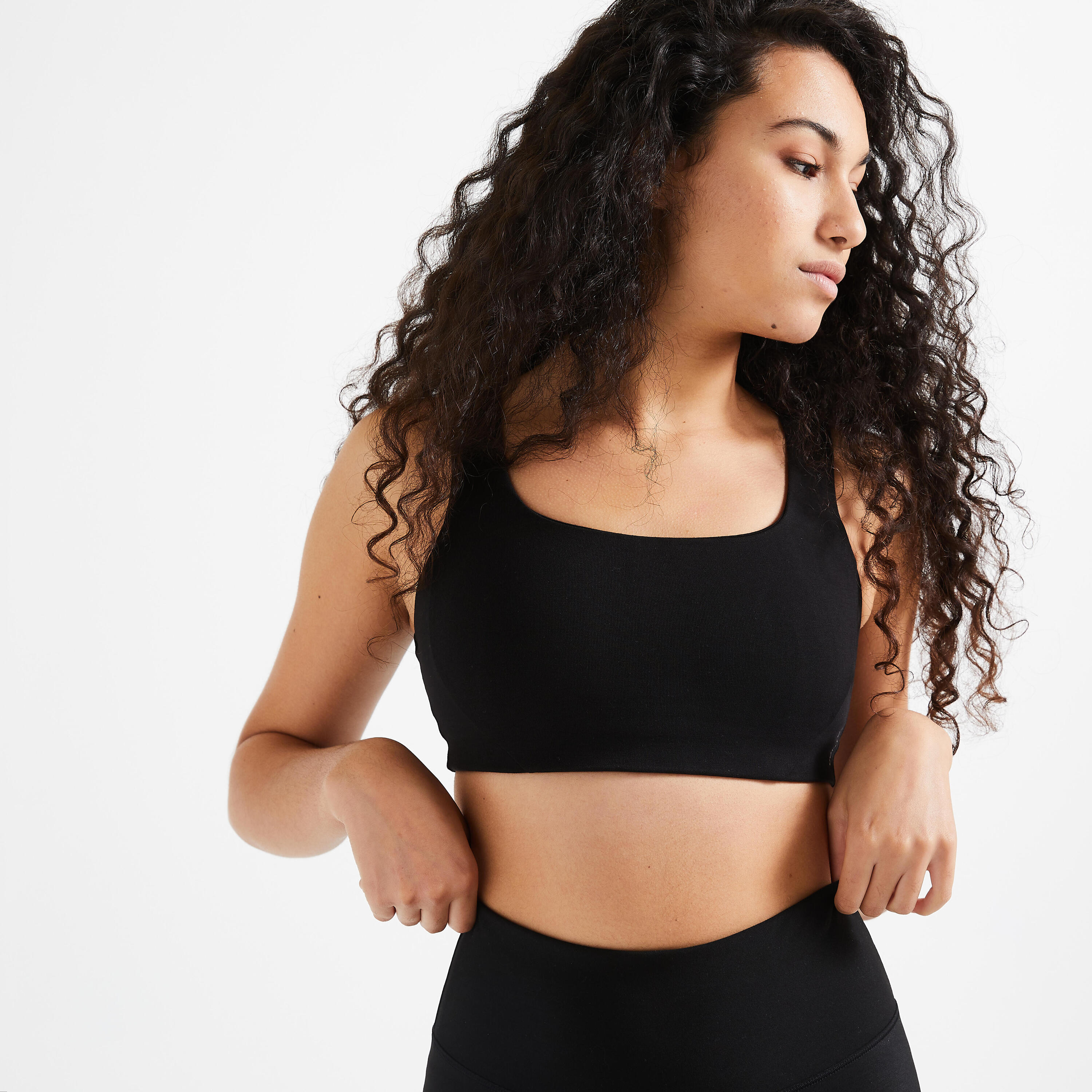 Ce haut de soutien-gorge présente un dos plat pour plus de confort en position couchée.
