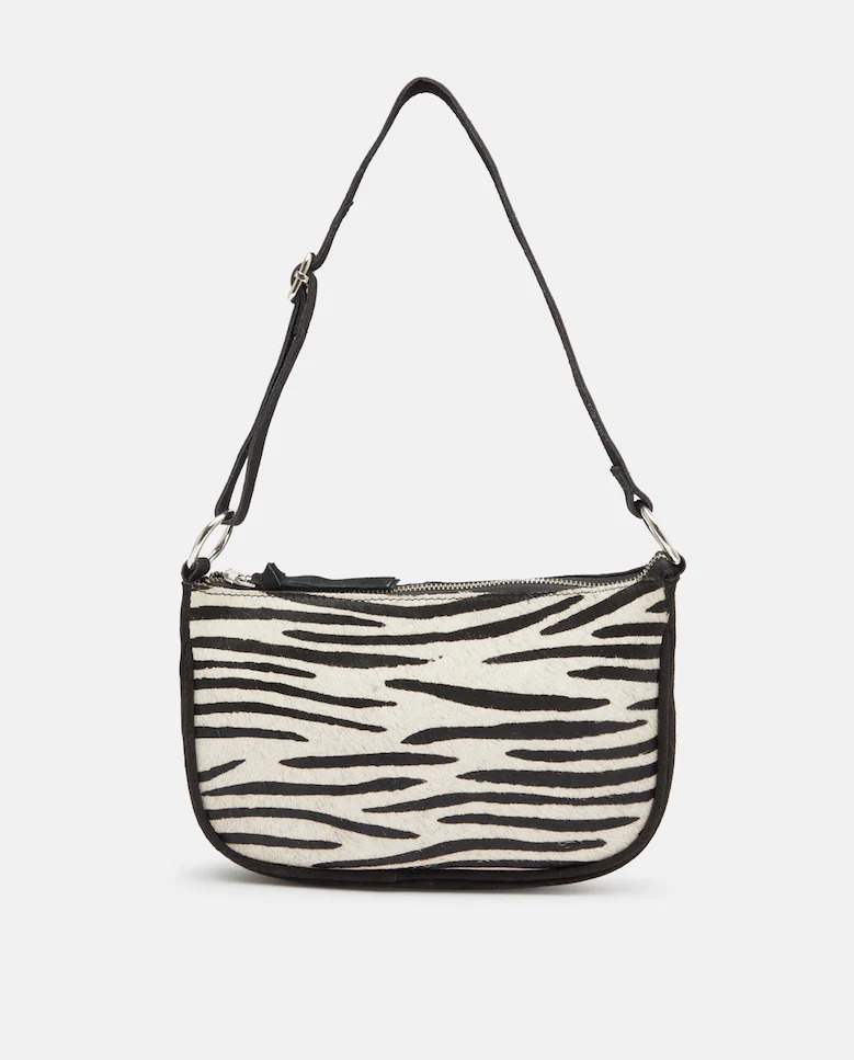 Sac rectangulaire noir Zebra