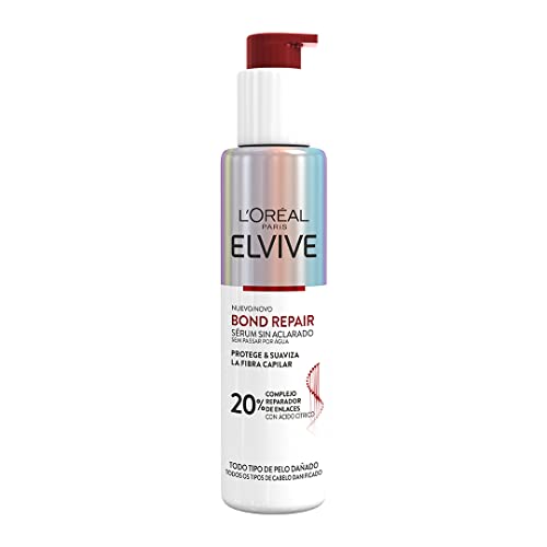 L'Oréal Paris Elvive Bond Repair Serum Without Rinse Deep Reconstruction Routine, un traitement pour cheveux abîmés qui réduit la casse de 98%