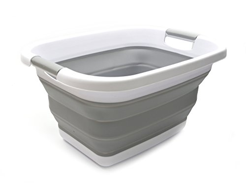 Panier à linge pliable SAMMART 25L (Gris)