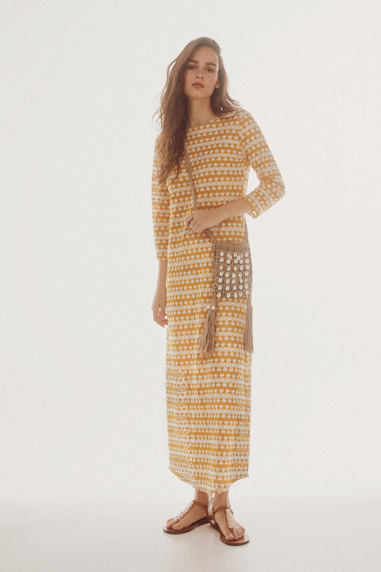 Robe longue en crochet Slowlove
