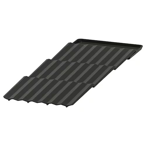 UPDATERA Plateau pour pots à épices anthracite 20x50