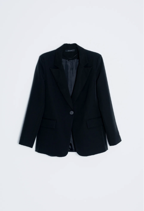 Blazer coupe droite surdimensionné | Blazers et vestes pour femme Let's Secrets