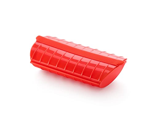 Lékué - Coffret Vapeur, 1-2 Personnes (650ml), Rouge