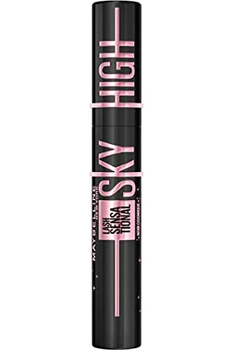 Maybelline New York, Mascara Lash Sensational pour une longueur illimitée, Sky High Cosmic Black, 7,2 ml