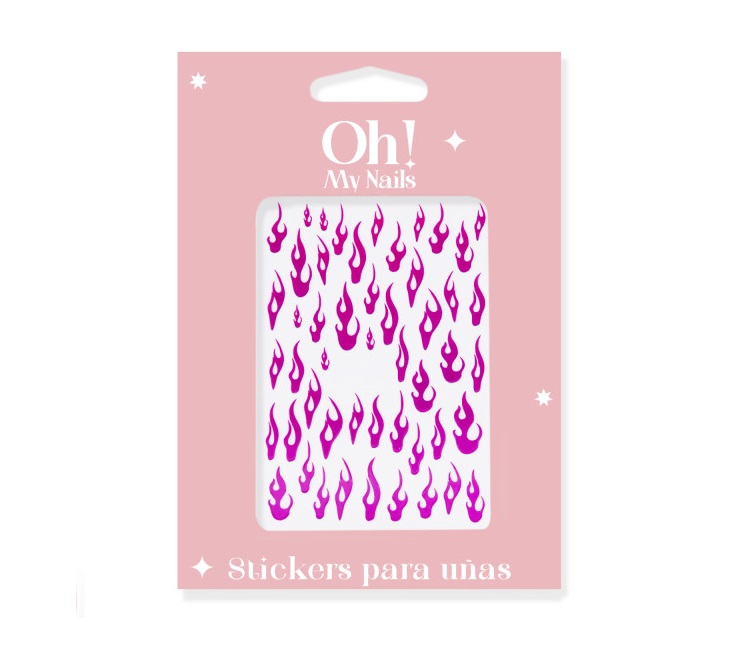 Vous êtes une princesse flamme rose Sticker