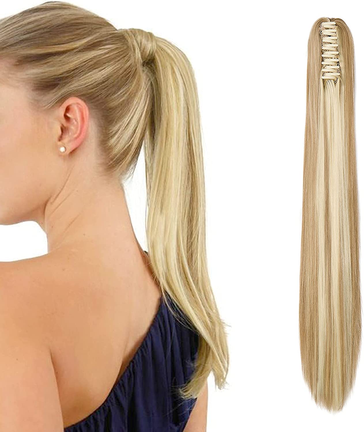 Claw In Wavy Clip Extensions de Cheveux Humains