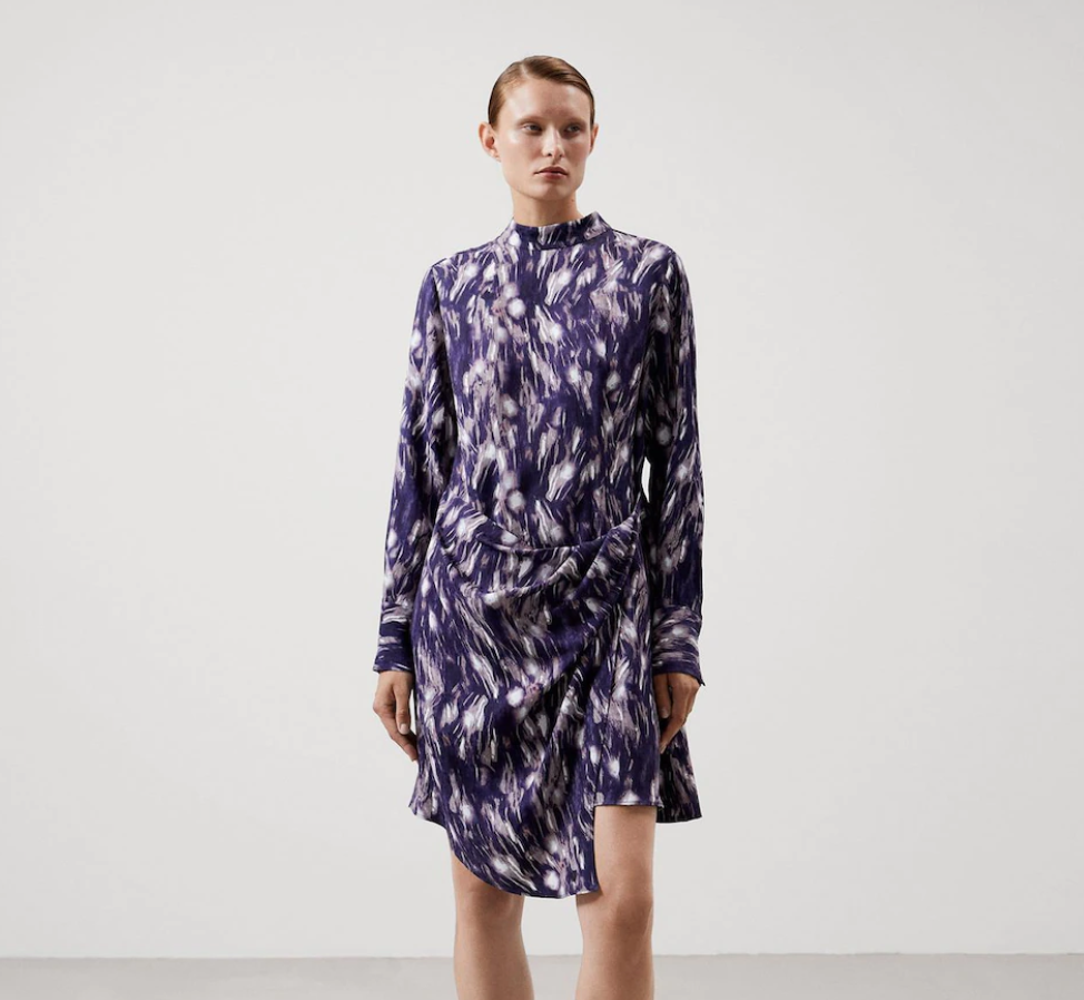 Robe bleue Adolfo Dominguez