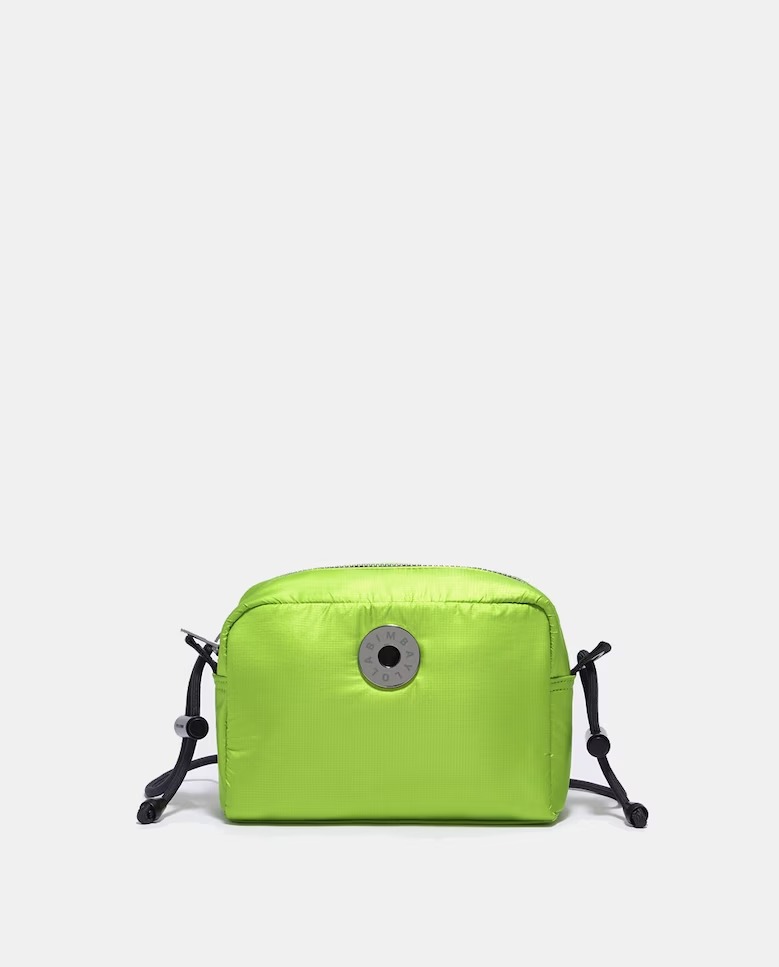 Bimba y Lola Sac à bandoulière en nylon citron vert S