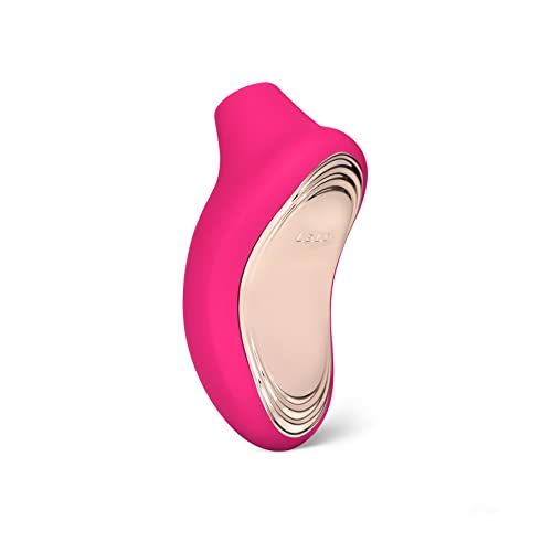 LELO SONA 2 Cruise, la meilleure ventouse clitoridienne du marché, vibromasseur féminin avec technologie régulateur de vitesse, submersible et chargement USB, Cerise