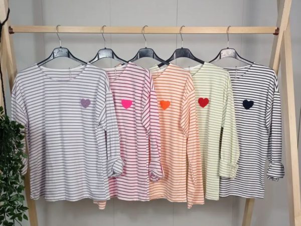 T-shirt à rayures