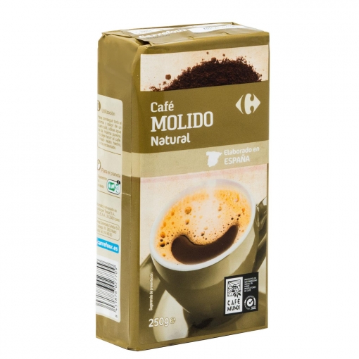 Poudre de Café Naturel Carrefour 250g.