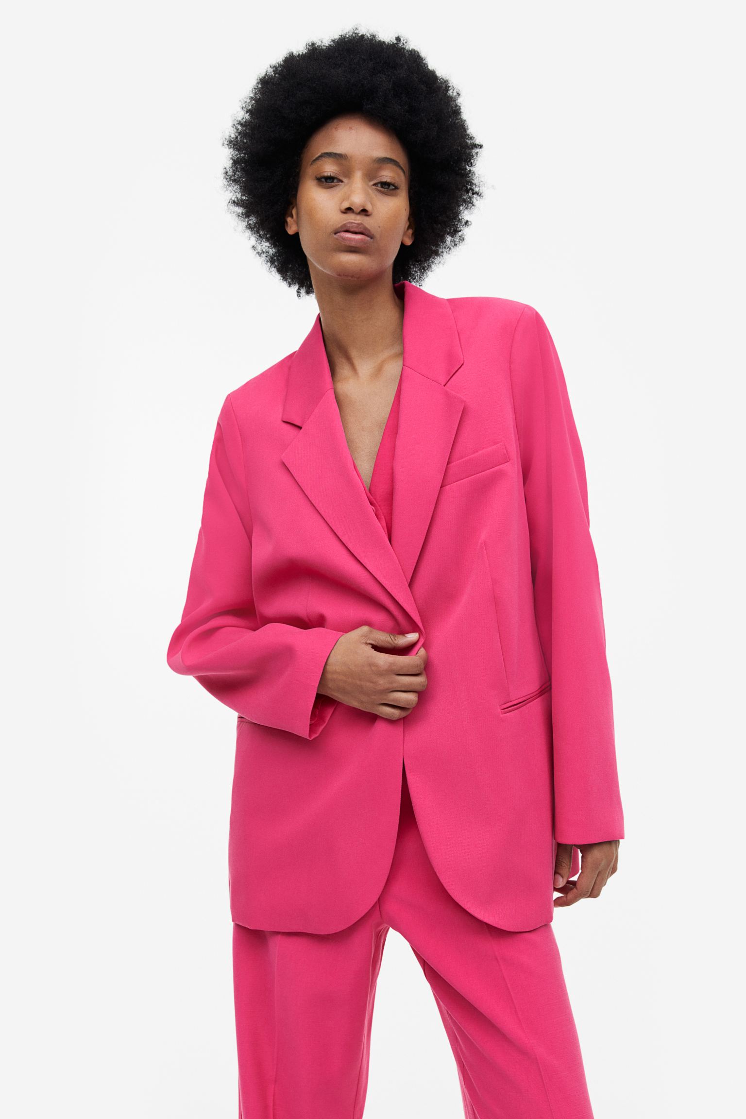 Blazer Fuchsia Oversize