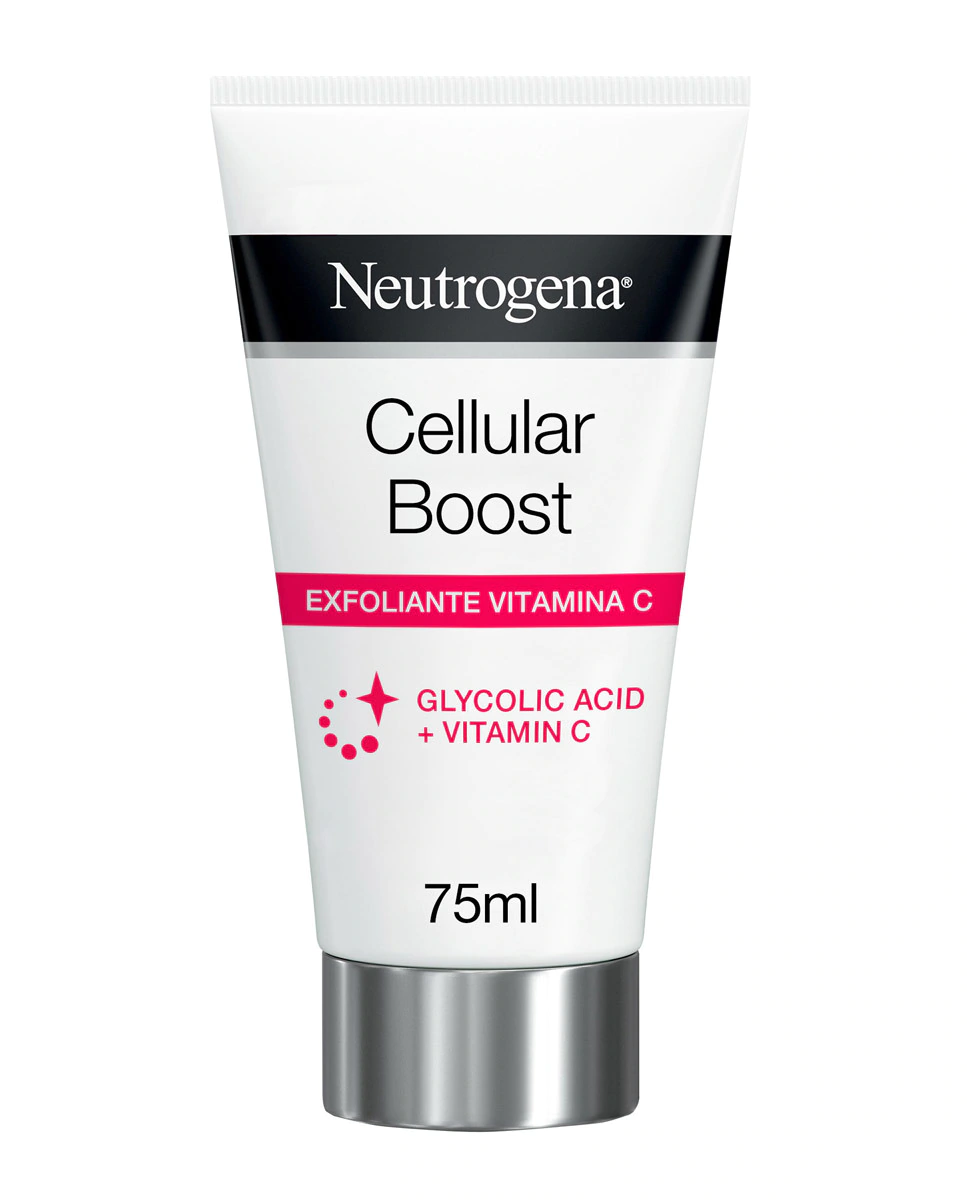 Neutrogena Cellular Boost Exfoliant pour le visage avec vitamine C et acide glycolique