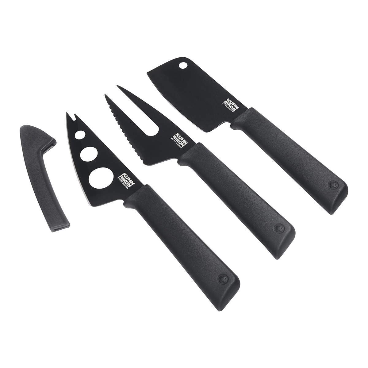 Set de 3 couteaux à fromage, pain et fruits Colori+ Kuhn Rikon