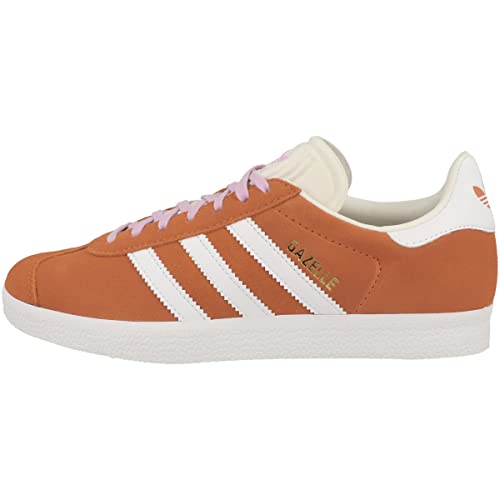 Adidas Gazelle W, Baskets pour femme, Half Shock Orange/FTWR White/Off-White, 38 EU